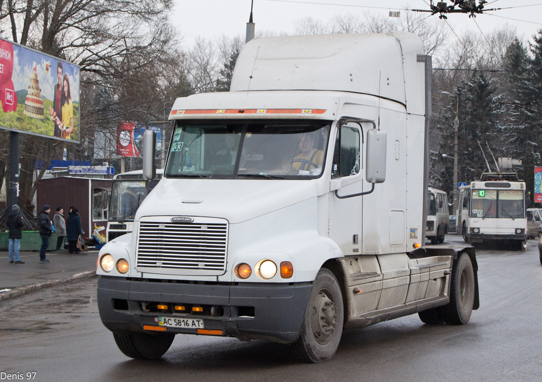 Волынская область, № АС 5816 АТ — Freightliner Century Class