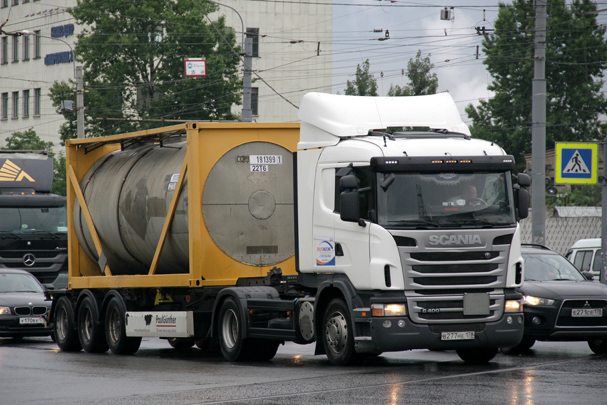 Санкт-Петербург, № В 277 НЕ 178 — Scania ('2009) G400