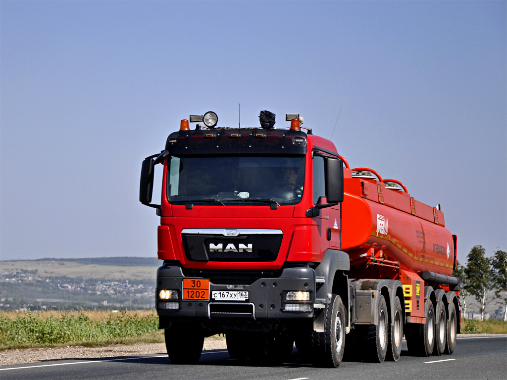 Самарская область, № С 167 ХУ 163 — MAN TGS ('2007) 33.480