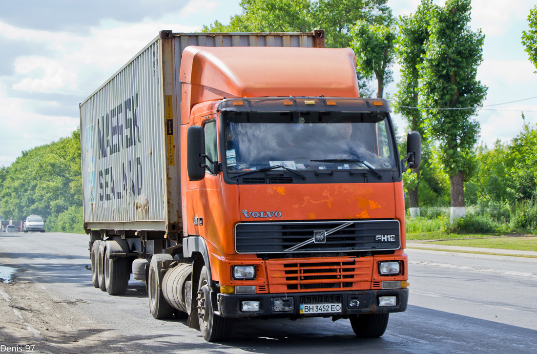 Одесская область, № ВН 3452 ЕС — Volvo ('1993) FH12.380