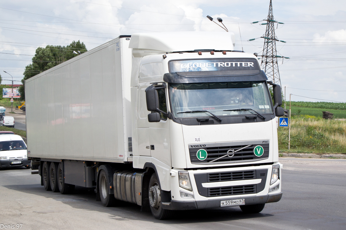 Смоленская область, № К 559 МО 67 — Volvo ('2008) FH.460