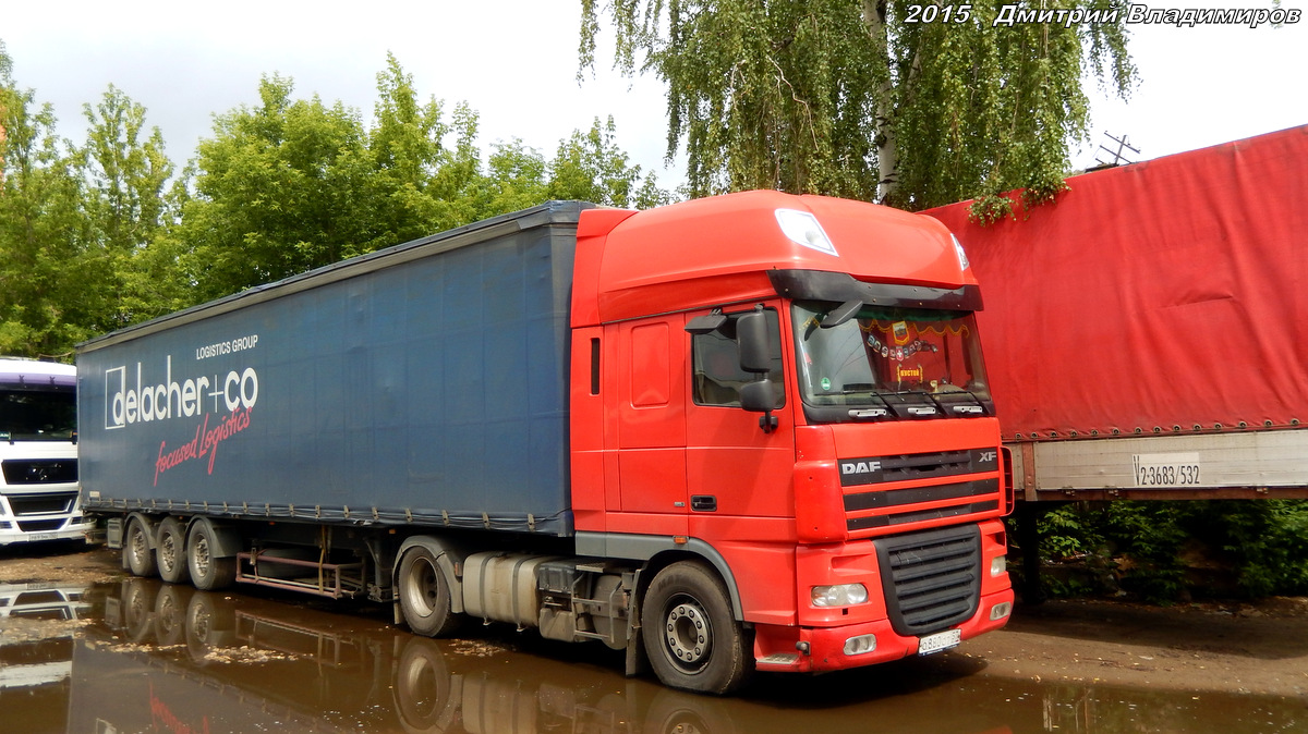 Орловская область, № О 880 ОТ 57 — DAF XF105 FT