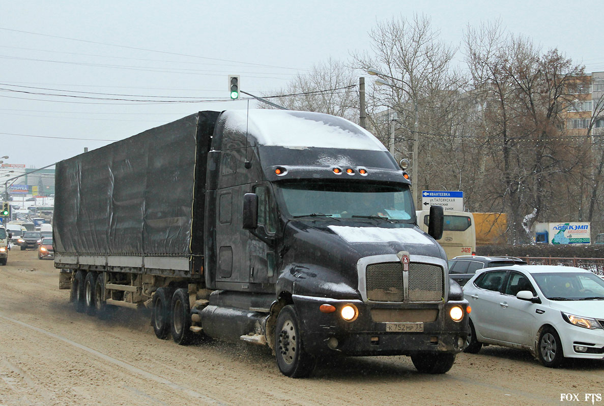 Владимирская область, № К 752 МР 33 — Kenworth T2000