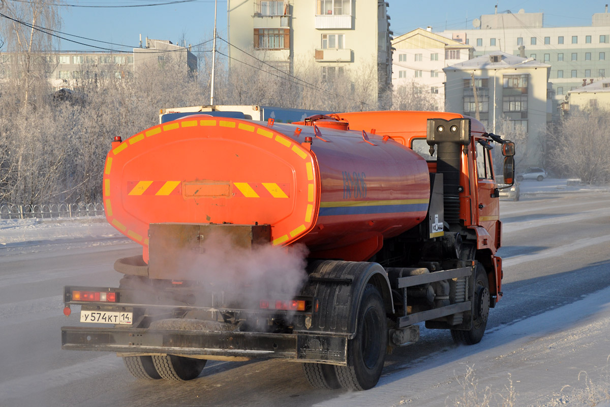 Саха (Якутия), № У 574 КТ 14 — КамАЗ-43253-R4