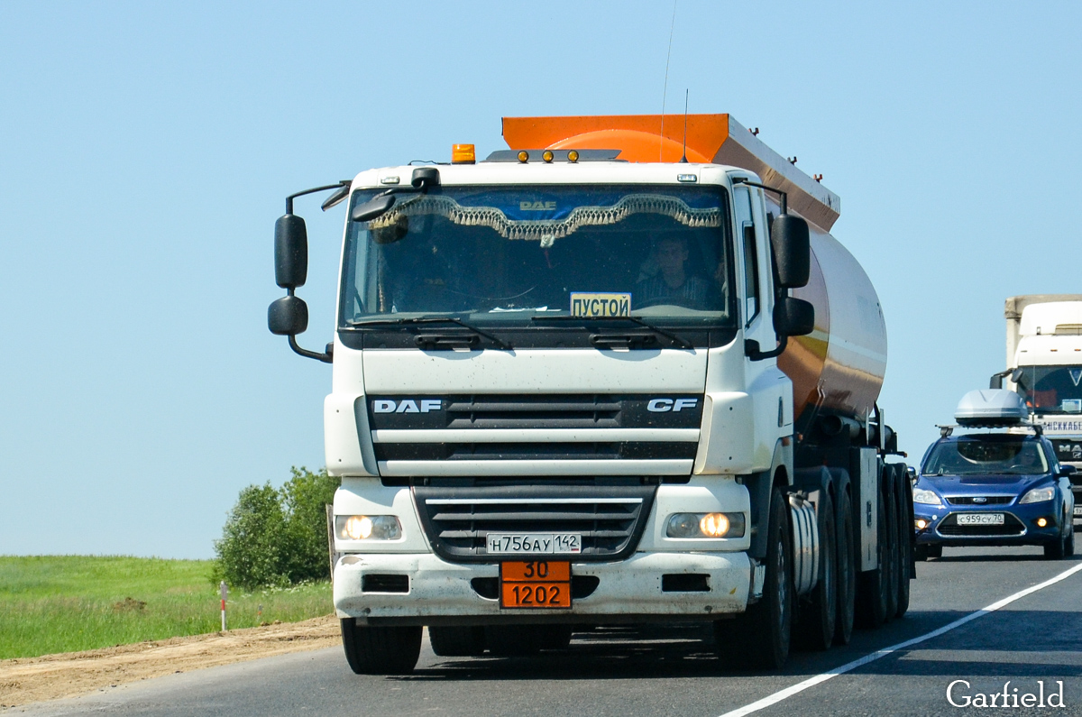 Кемеровская область, № Н 756 АУ 142 — DAF CF85 FTT