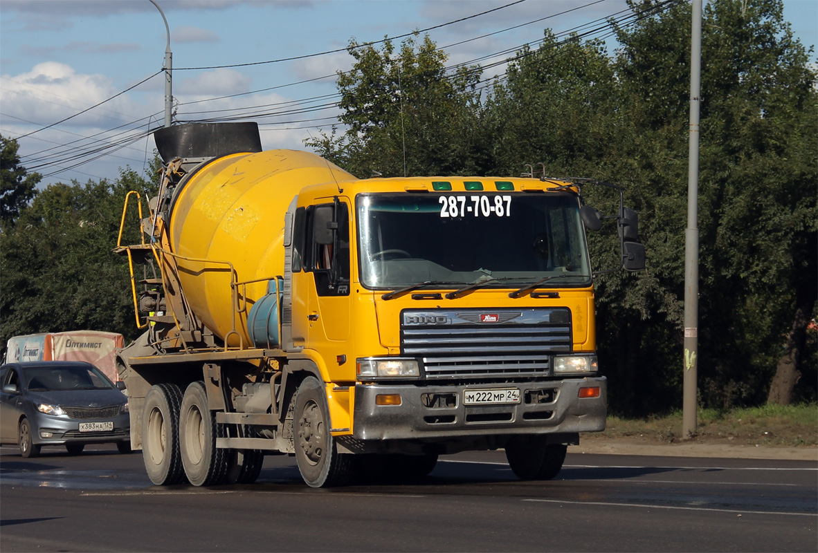 Красноярский край, № М 222 МР 24 — Hino FR