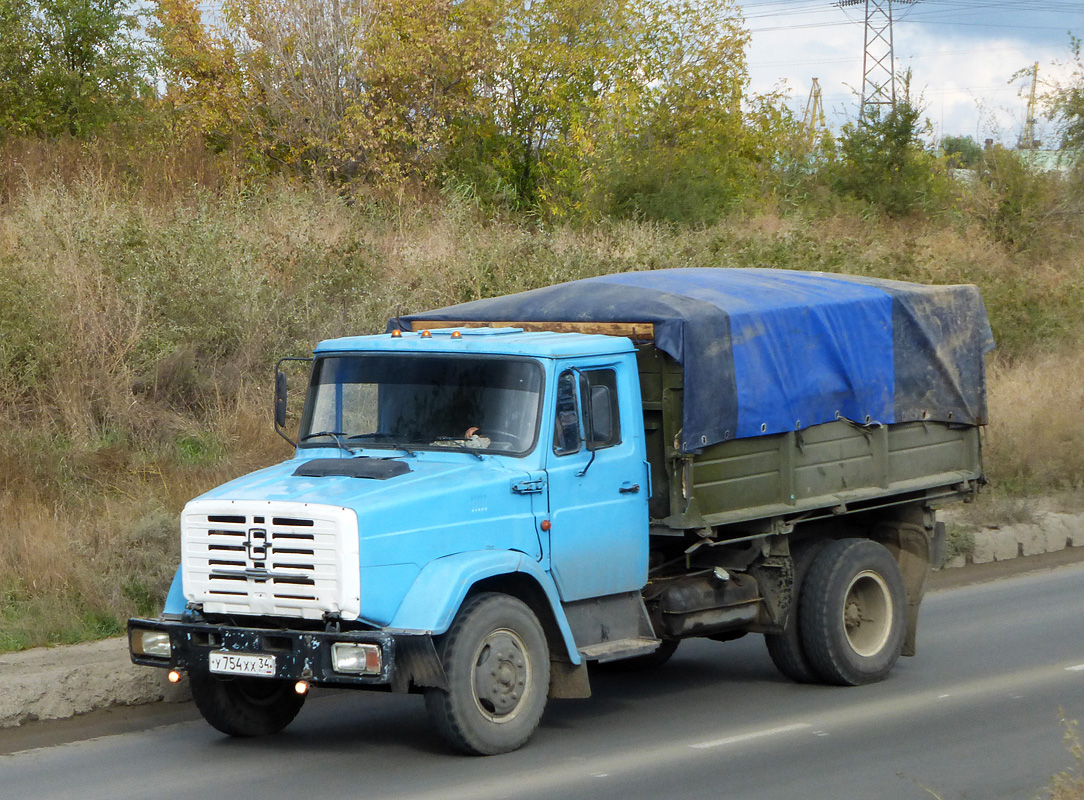 Волгоградская область, № У 754 ХХ 34 — ЗИЛ-497420 (494582)