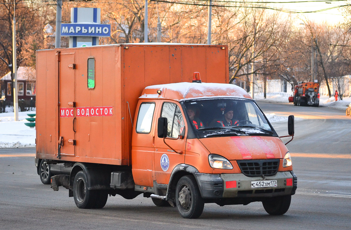 Москва, № С 452 ХМ 177 — ГАЗ-331043 "Валдай"