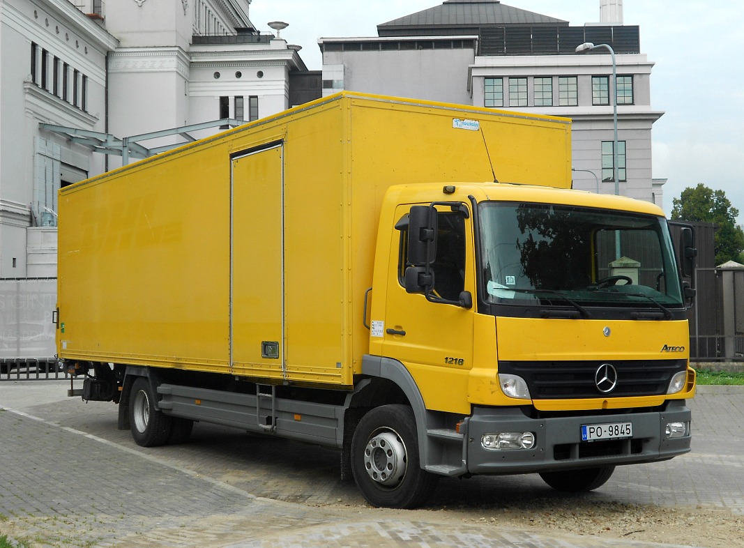 Латвия, № PO-9845 — Mercedes-Benz Atego 1218