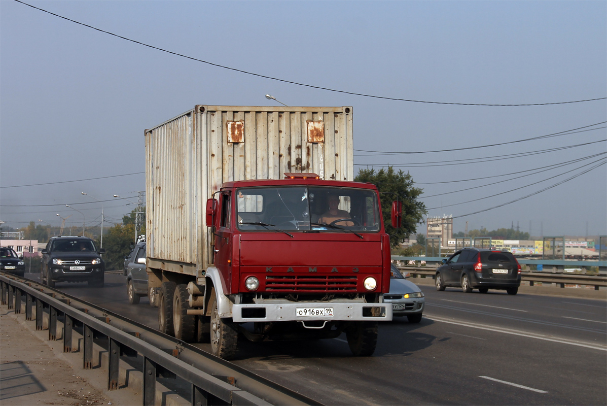 Хакасия, № О 916 ВХ 19 — КамАЗ-5320