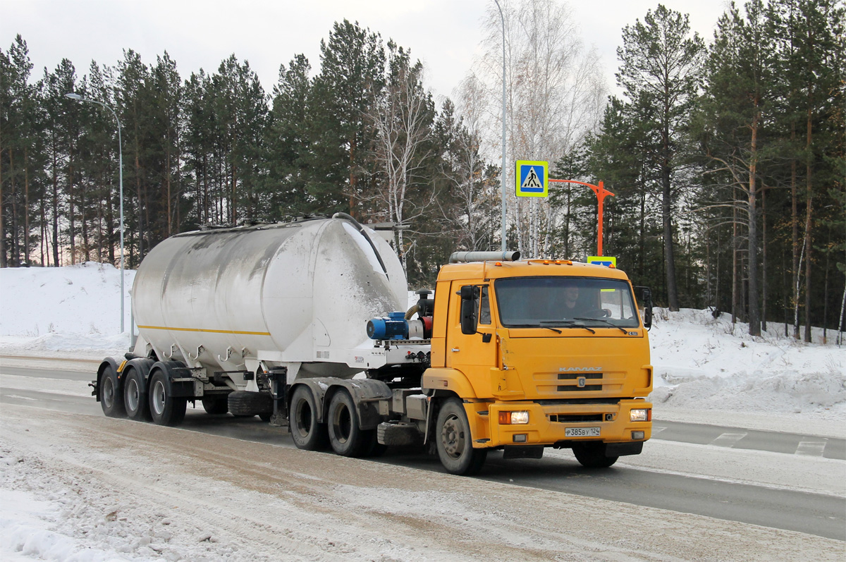 Красноярский край, № Р 385 ВУ 124 — КамАЗ-65116-N3