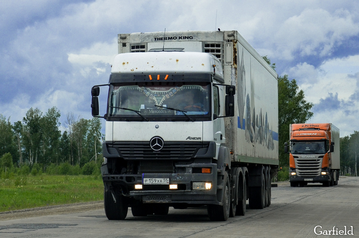 Омская область, № Р 159 ХА 55 — Mercedes-Benz Axor 2543