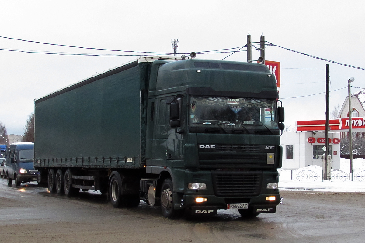 Киргизия, № S 5662 AC — DAF XF95 FT