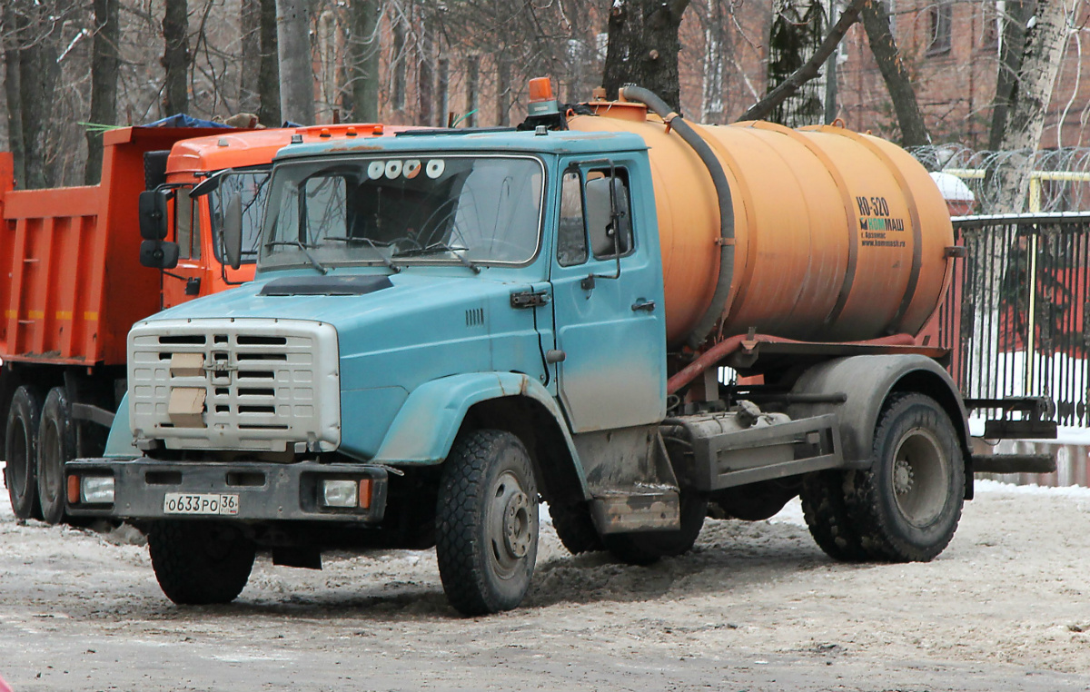 Воронежская область, № О 633 РО 36 — ЗИЛ-433362