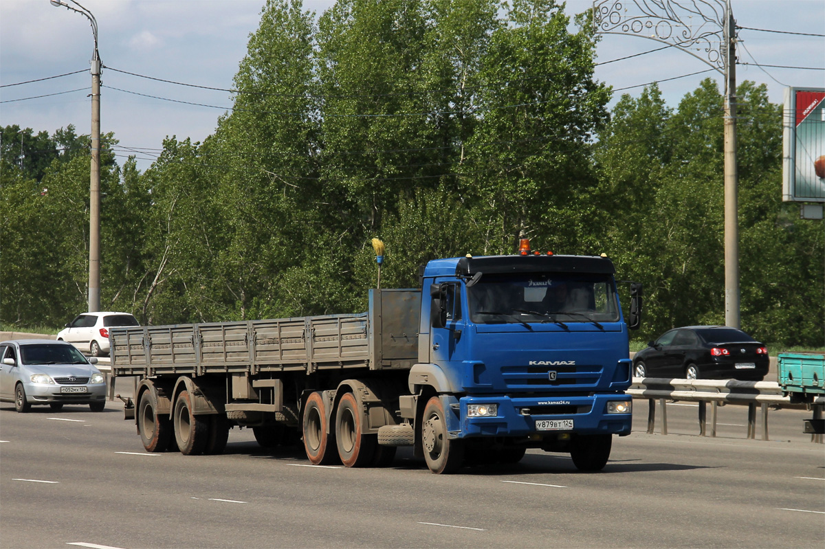 Красноярский край, № У 879 ВТ 124 — КамАЗ-65116-N3