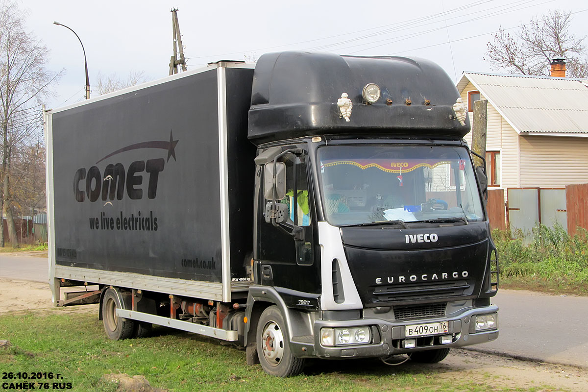 Ярославская область, № В 409 ОН 76 — IVECO EuroCargo ('2002)