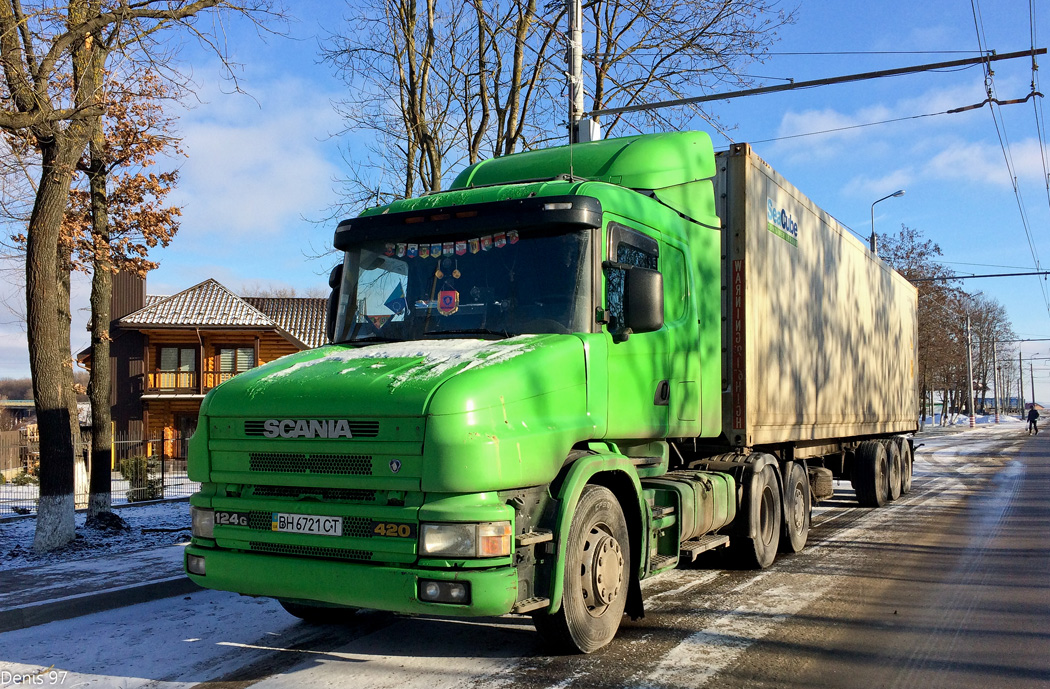 Одесская область, № ВН 6721 СТ — Scania ('1996) T-Series 124G