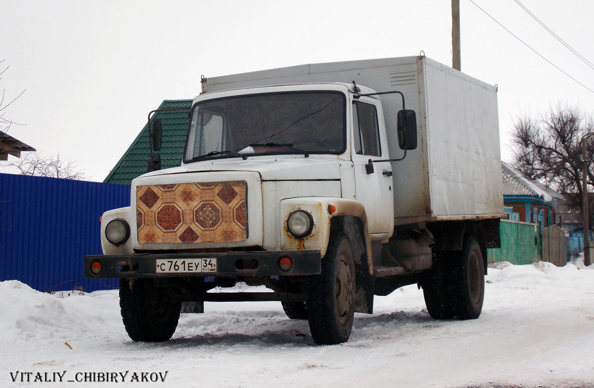 Волгоградская область, № С 761 ЕУ 34 — ГАЗ-3307