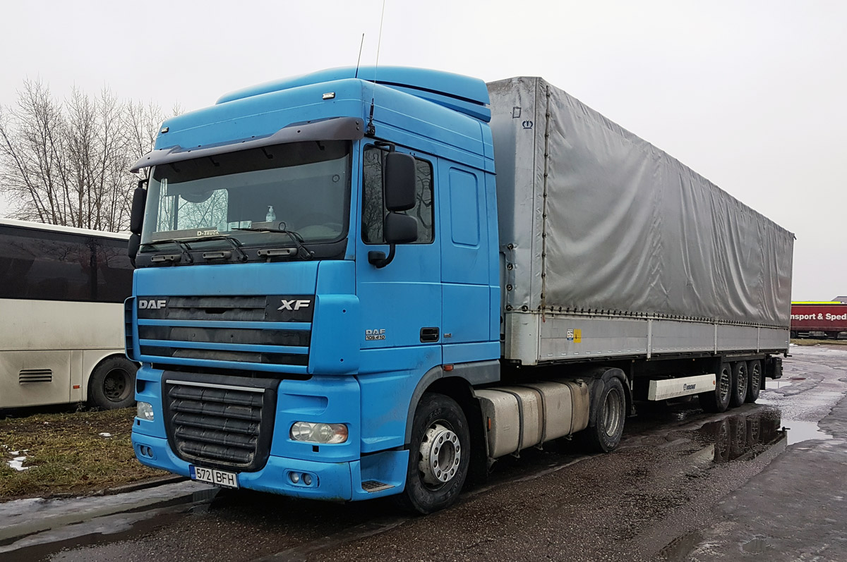 Эстония, № 572 BFH — DAF XF105 FT