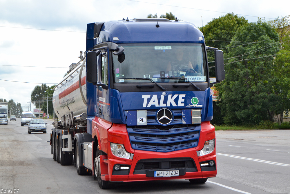 Польша, № WPI 21604 — Mercedes-Benz Actros ('2011) 1843