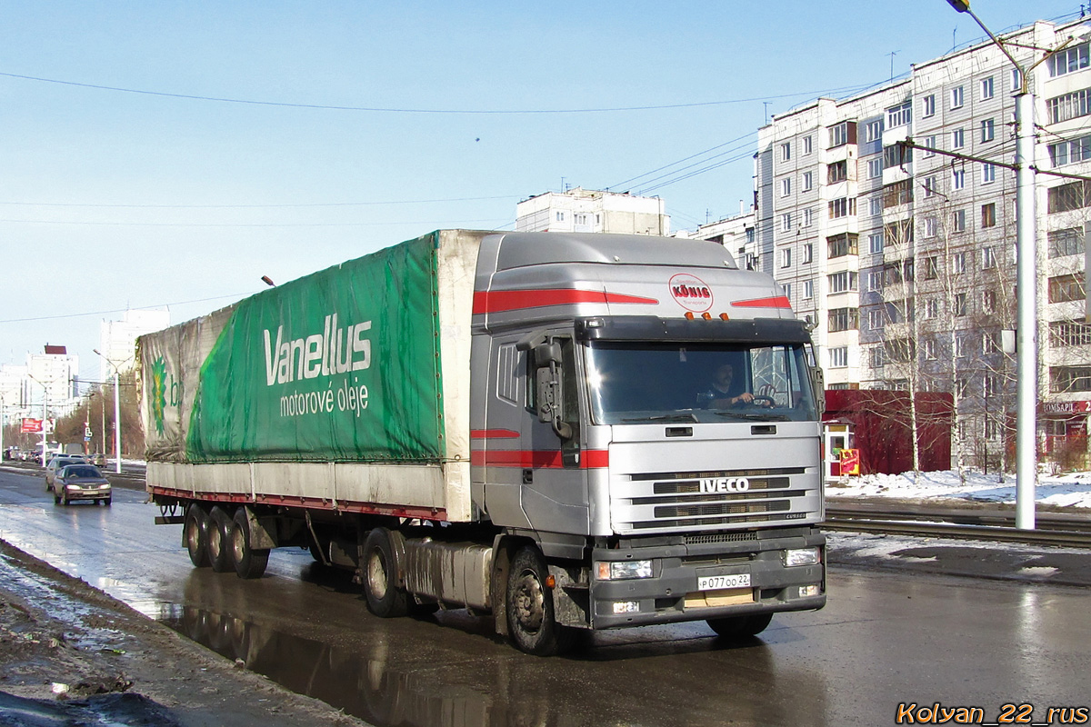 Алтайский край, № Р 077 ОО 22 — IVECO EuroStar