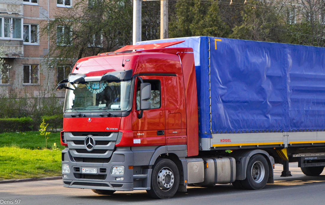 Минск, № АН 5977-7 — Mercedes-Benz Actros ('2009) 1841