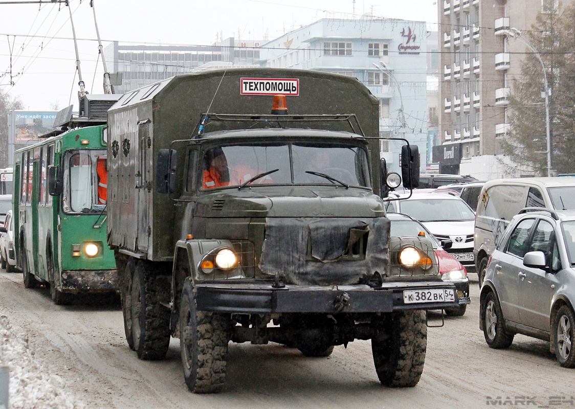 Новосибирская область, № К 382 ВК 54 — ЗИЛ-131Н