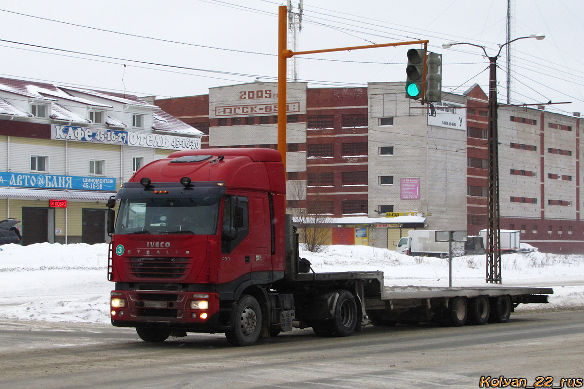 Новосибирская область, № Х 524 УС 154 — IVECO Stralis ('2002) 430