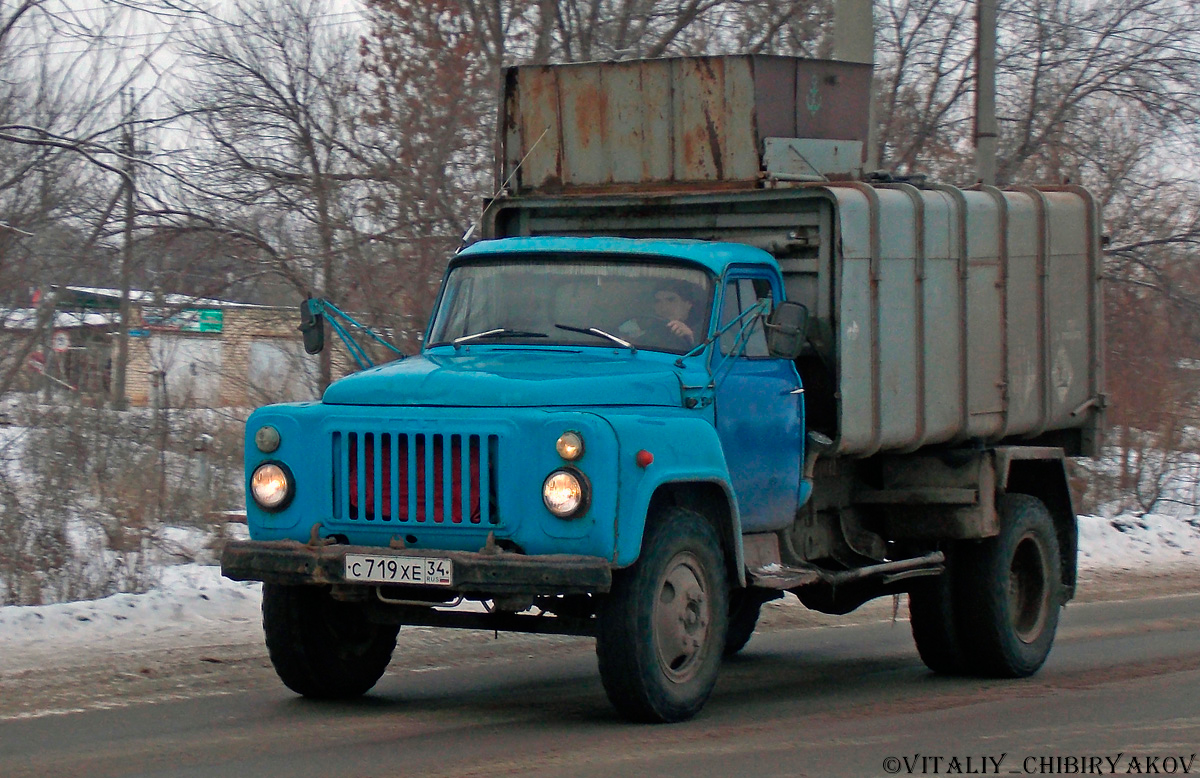 Волгоградская область, № С 719 ХЕ 34 — ГАЗ-53-19