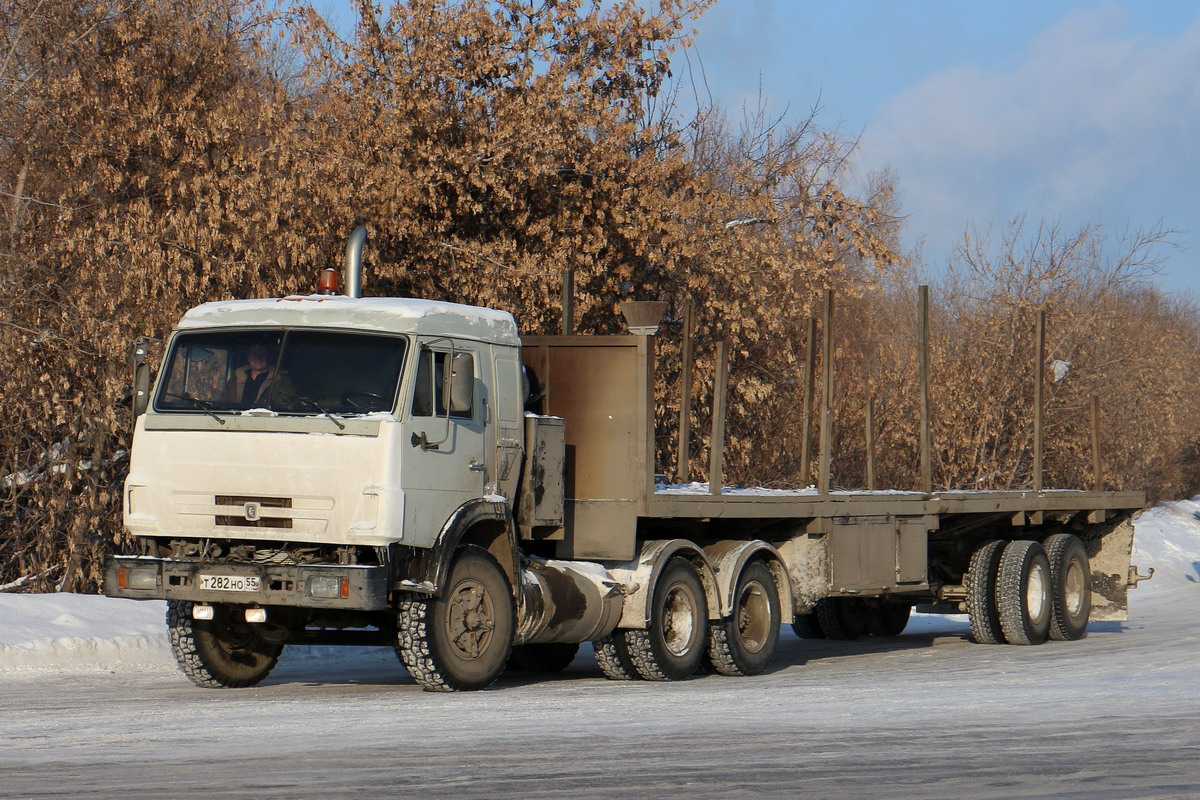 Омская область, № Т 282 НО 55 — КамАЗ-5410