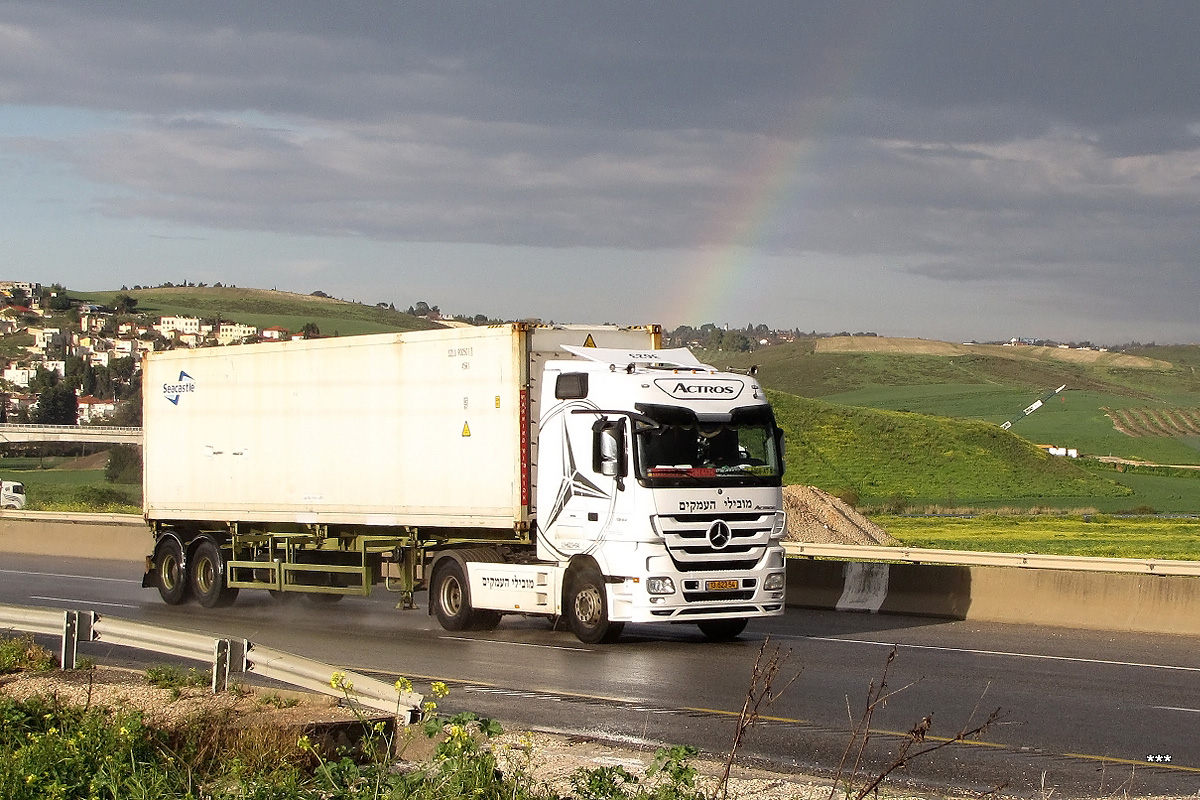 Израиль, № 13-623-54 — Mercedes-Benz Actros ('2009) 1844