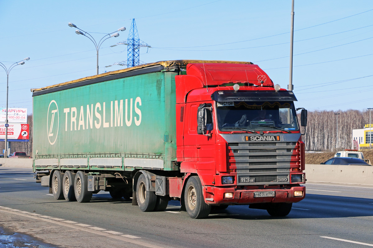 Московская область, № Т 623 СЕ 190 — Scania (III) R113M