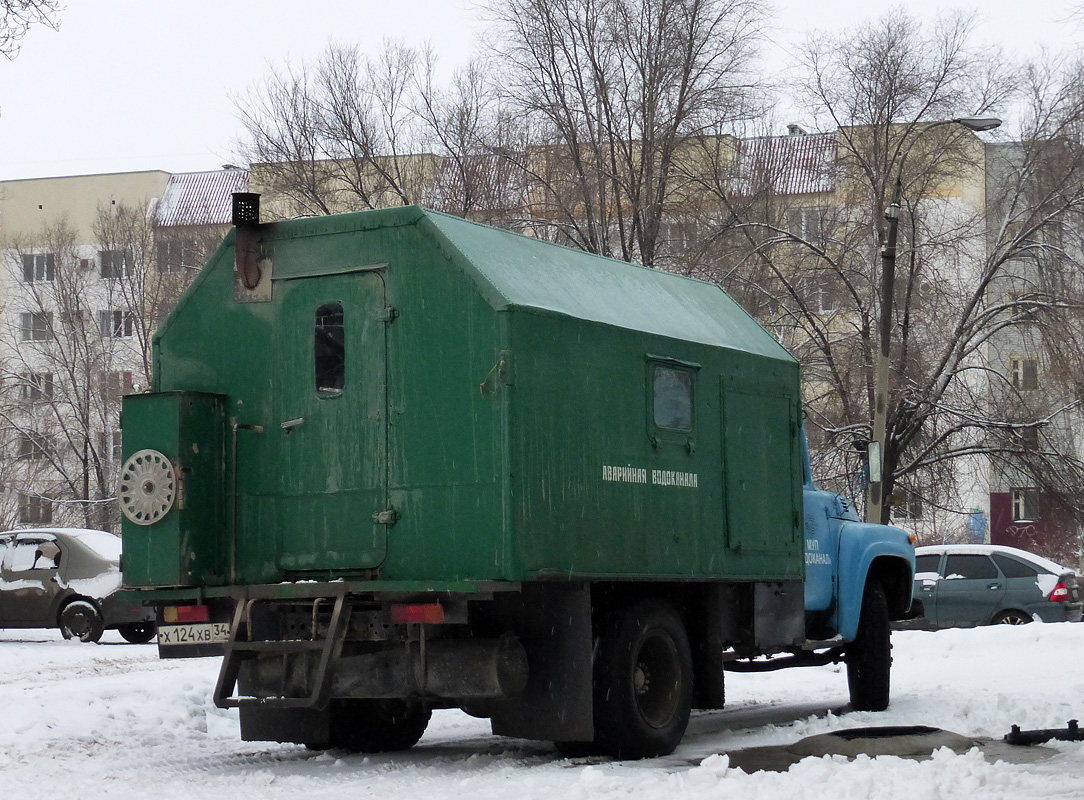 Волгоградская область, № Х 124 ХВ 34 — ЗИЛ-130 (общая модель)