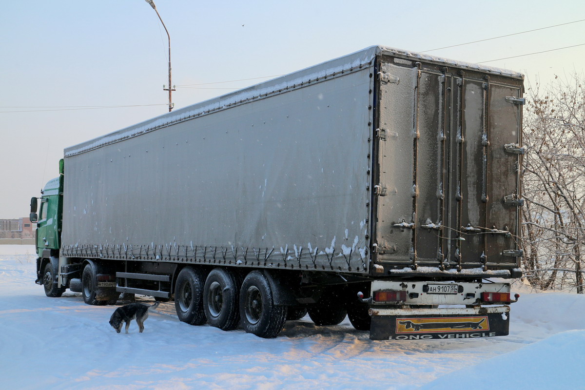 Омская область, № М 190 АМ 186 — МАЗ-544008