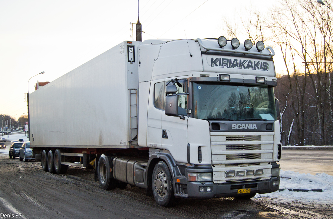 Греция, № IAE-7531 — Scania ('1996, общая модель)