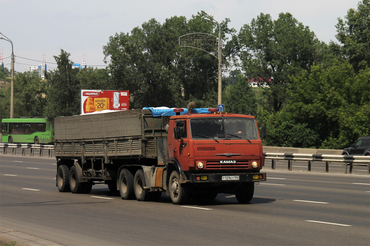 Красноярский край, № Т 129 ЕТ 124 — КамАЗ-5410