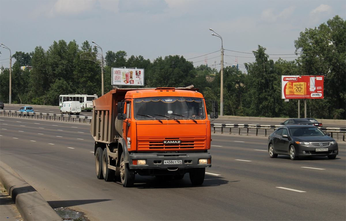 Красноярский край, № К 458 ЕТ 124 — КамАЗ-65115 [651150]