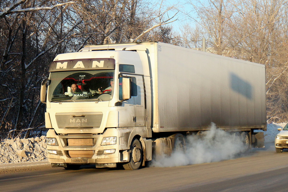 Московская область, № Т 488 КХ 750 — MAN TGX ('2007) 18.440