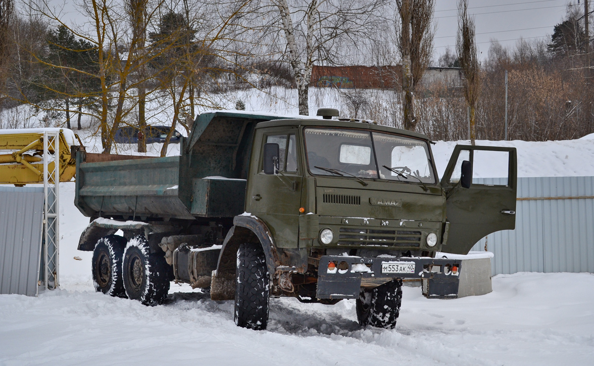 Калужская область, № М 553 АК 40 — КамАЗ-43101