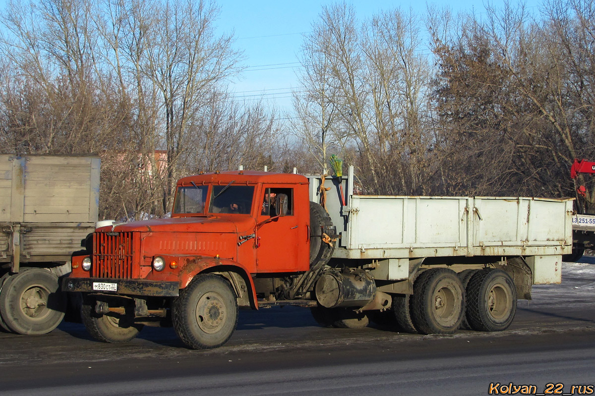 Алтайский край, № М 830 СТ 22 — КрАЗ-257Б1