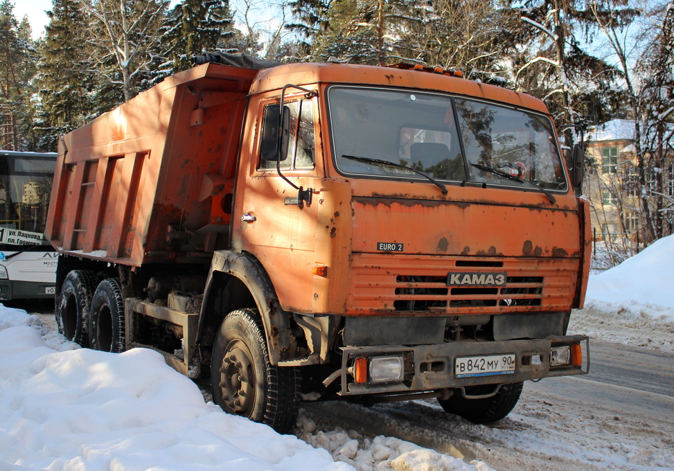 Московская область, № В 842 МУ 90 — КамАЗ-65115 [651150]