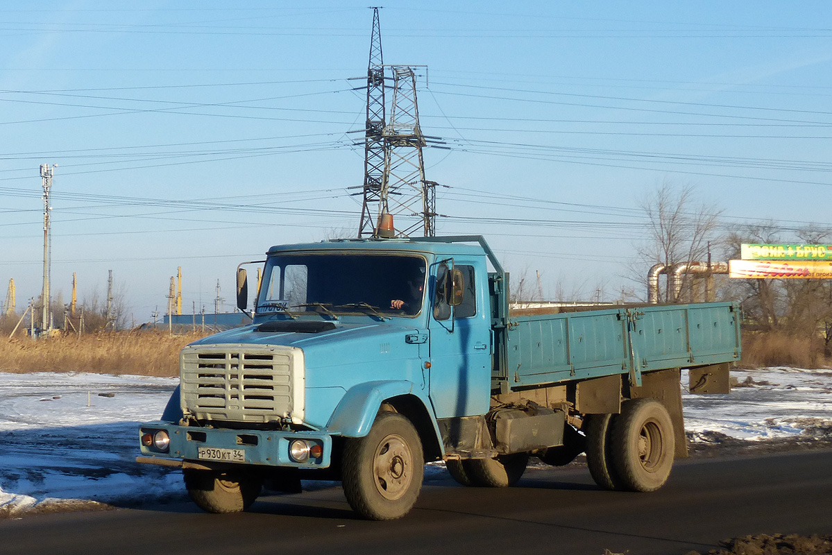 Волгоградская область, № Р 930 КТ 34 — ЗИЛ-433100