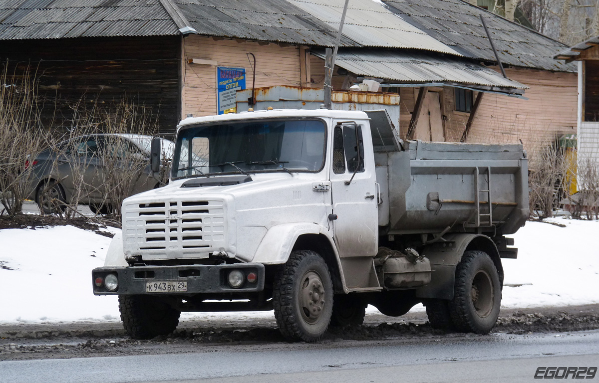 Архангельская область, № К 943 ВХ 29 — ЗИЛ-494560