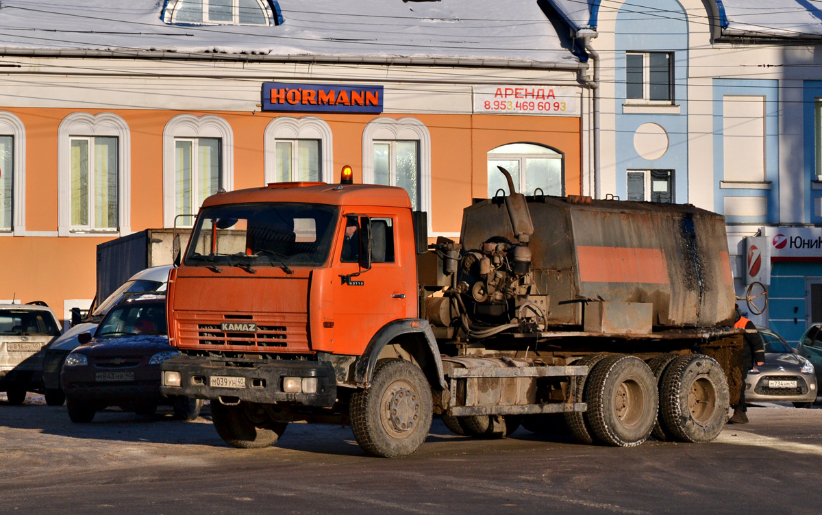 Калужская область, № М 039 УН 40 — КамАЗ-65115-N3