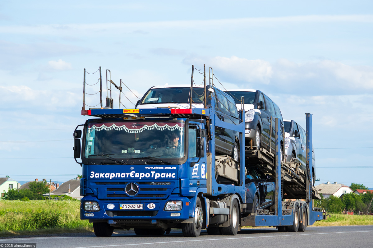 Закарпатская область, № 05 — Mercedes-Benz Actros ('2003) 1841