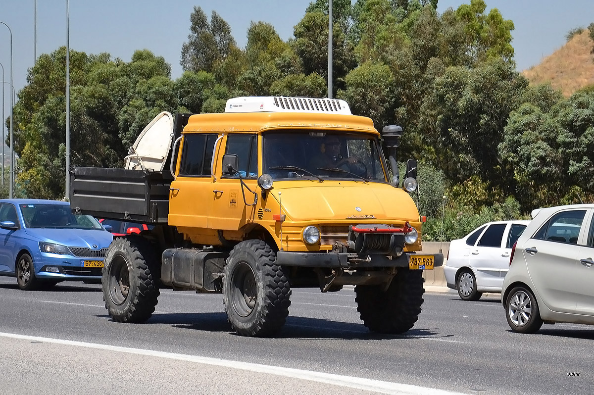 Израиль, № 737-563 — Mercedes-Benz Unimog (общ.м)