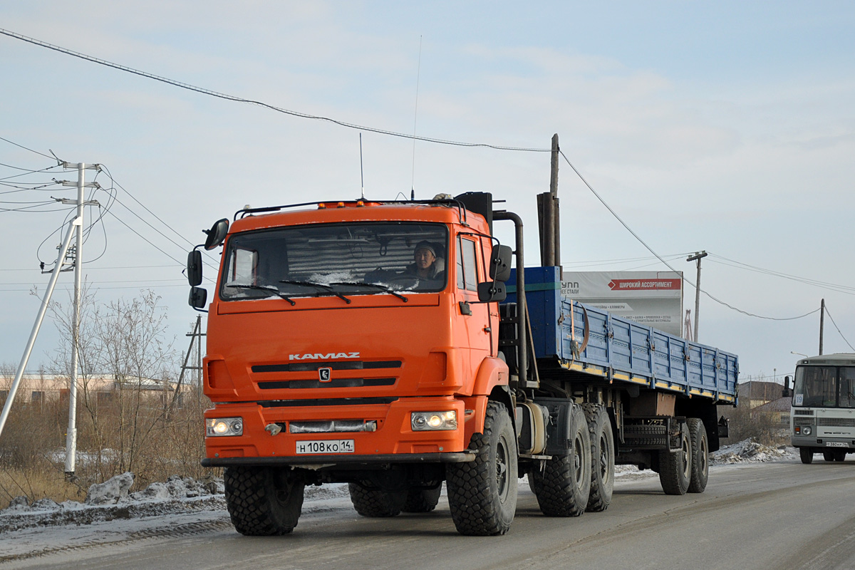 Саха (Якутия), № Н 108 КО 14 — КамАЗ-44108-24 [441083]