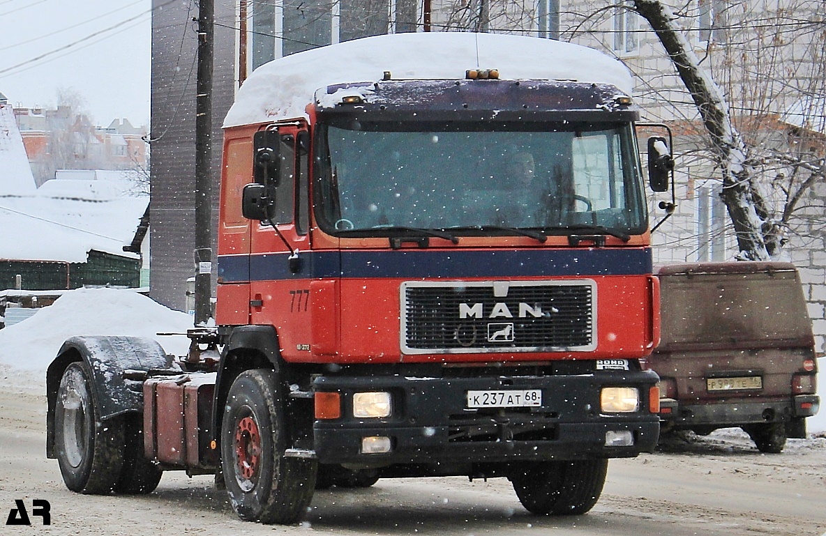 Тамбовская область, № К 237 АТ 68 — MAN F90 19.372