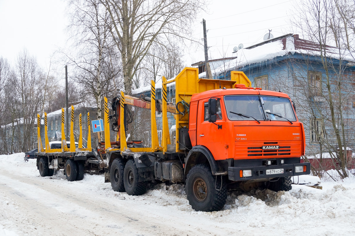 Архангельская область, № Н 879 УС 29 — КамАЗ-43118-10 [43118K]