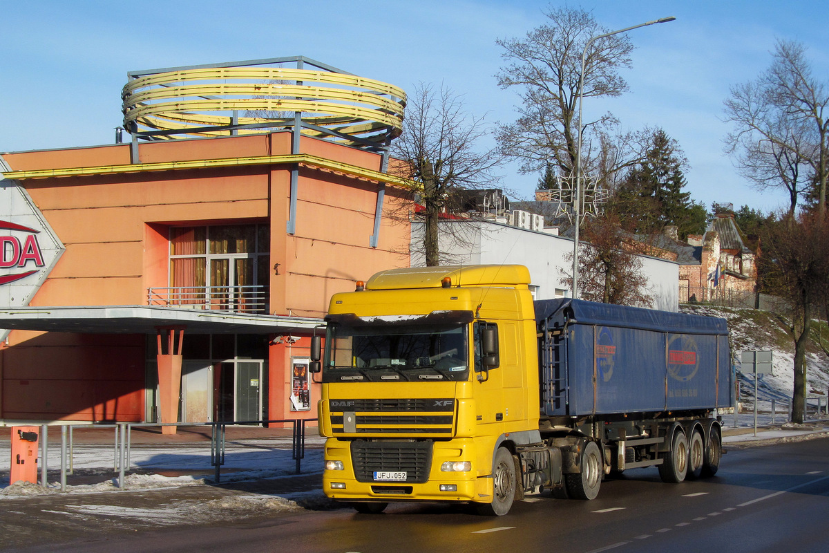 Литва, № JFJ 052 — DAF XF95 FT